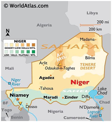 niger capital city|where is niger located.